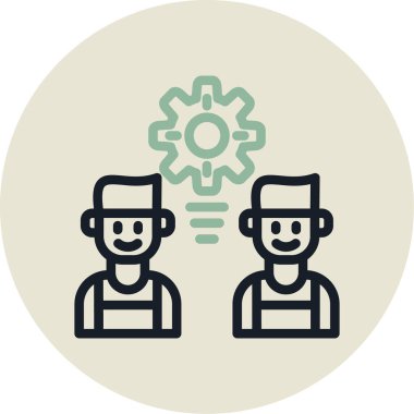 seo modern simgesinin vektör illüstrasyonu