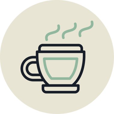 Kap ikonu vektör illüstrasyonu