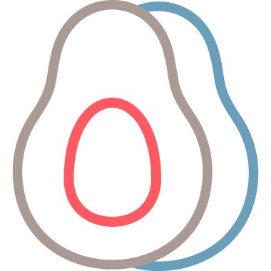 Meyve. Web simgesi basit illüstrasyon