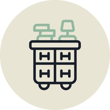 Modern b 'nin vektör illüstrasyonu eksik simgesi