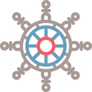 Direksiyon simgesi, modern basit resimleme