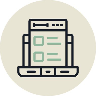 seo modern simgesinin vektör illüstrasyonu