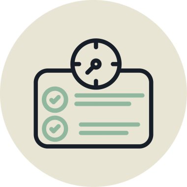 işaret simgesini işaretle, vektör illüstrasyonu basit tasarım