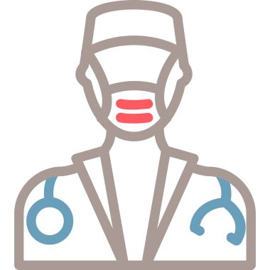 Doktor Tıbbi Maske simgesi