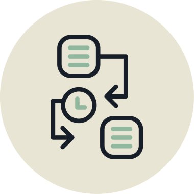 ağ paylaşım simgesi çizimi