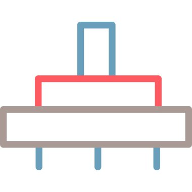 Modern b 'nin vektör illüstrasyonu eksik simgesi