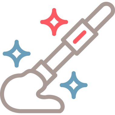 İğne. Web simgesi basit illüstrasyon