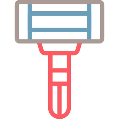 Yuvarlak. Web simgesi basit illüstrasyon