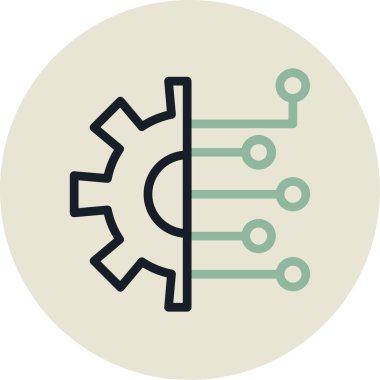 seo modern simgesinin vektör illüstrasyonu