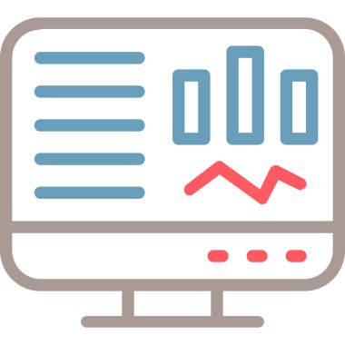 İş çizelgesi. Basit illüstrasyon