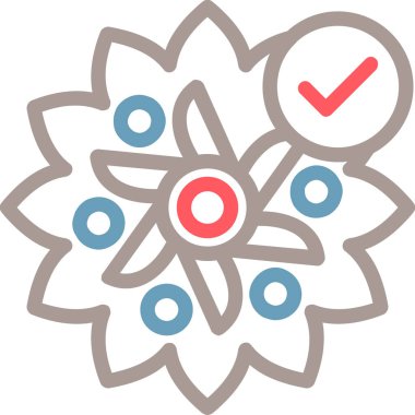 Bir çiçeğin üzerinde eşsiz bir çiçek, bir çiçeğin simgesi