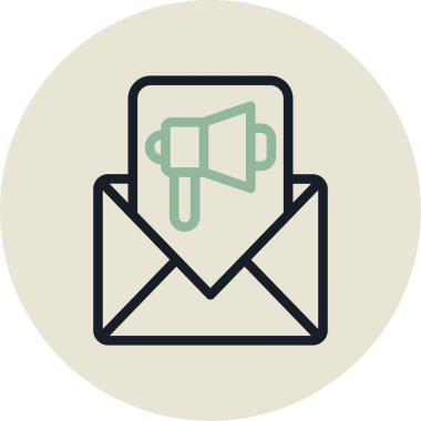 e-posta simgesi doldurulmuş - özet biçimi