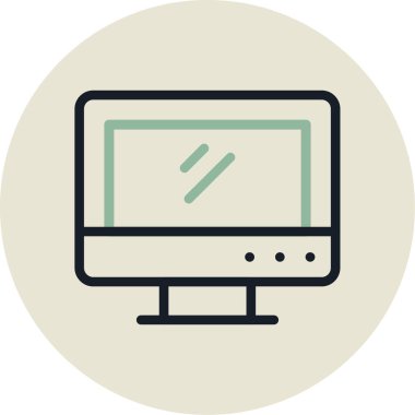 TV Çemberi, Vektör İllüstrasyonu