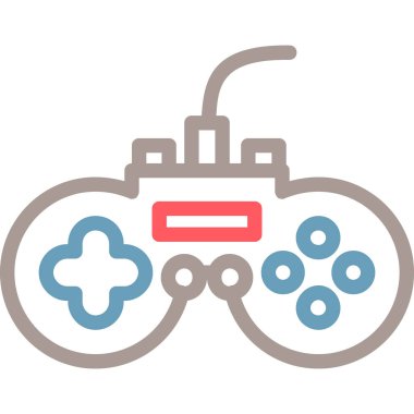 Oyun simgesi, vektör illüstrasyonu. tasarım ögeleri