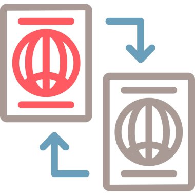 Kitap. Web simgesi basit illüstrasyon