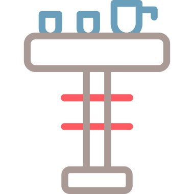 Elektrik kablosu. Basit resimleme