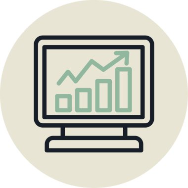 Dizüstü bilgisayarla grafik. Basit resimleme