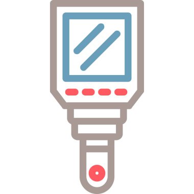 elektrik kablo simgesi, vektör illüstrasyonu