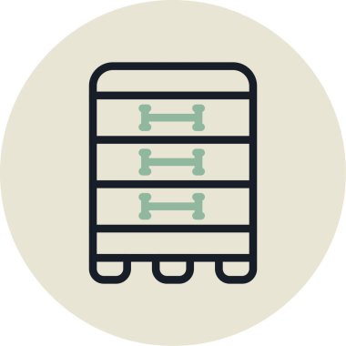 Otobüs. Web simgesi basit illüstrasyon