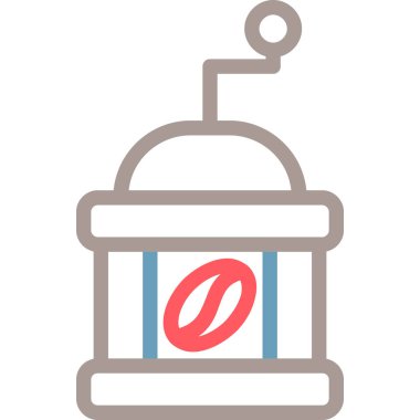 Tek bir simgenin vektör illüstrasyonu