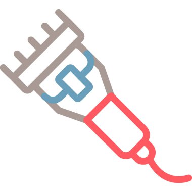 fırça. Web simgesi basit illüstrasyon