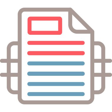 Pano simgesi vektör illüstrasyonu