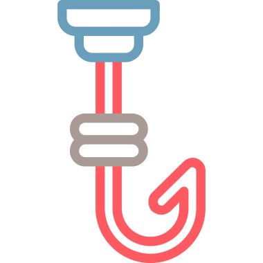 Çizgi film simgesinin vektör çizimi