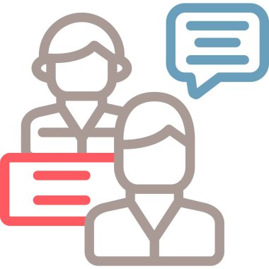 iş simgesi vektör illüstrasyonu