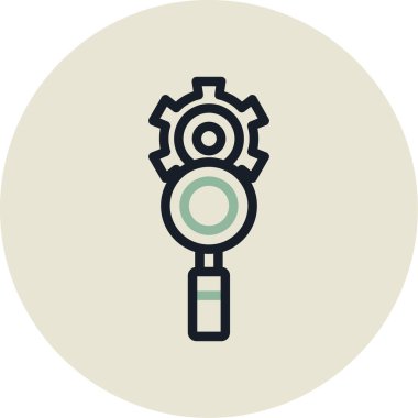 Vektör dişli simge tasarlamak