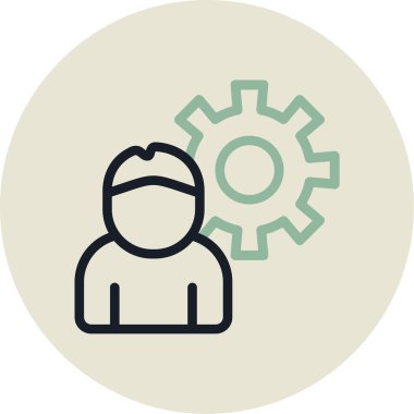 seo modern simgesinin vektör illüstrasyonu