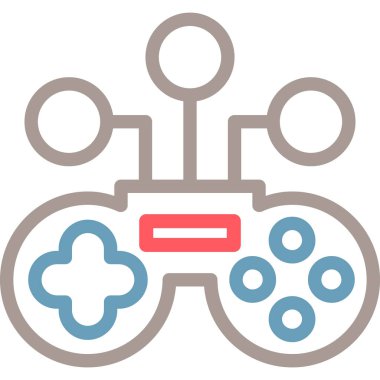 oyun denetleyici vektör çizimi