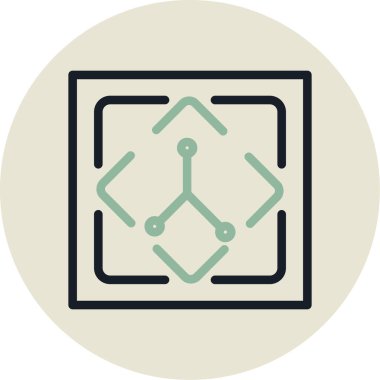 seo modern simgesinin vektör illüstrasyonu