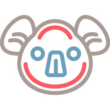 Anahat biçiminde hayvan maymun simgesi