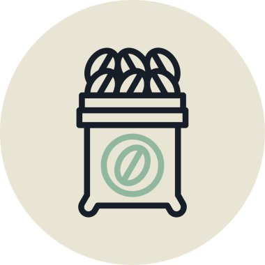 Bebeğim. Web simgesi basit illüstrasyon