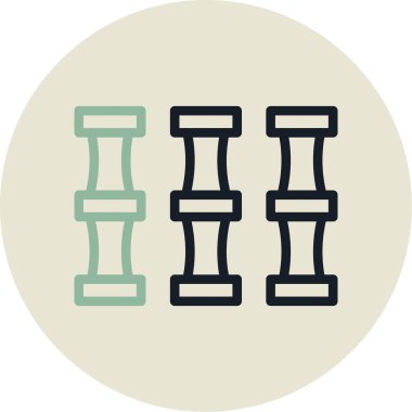 Bir simgenin vektör illüstrasyonu