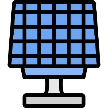 Panel. Web simgesi basit illüstrasyon