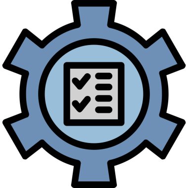 dişli ayarlama simgesi. beyaz üzerinde izole edilmiş web tasarımı için ana hat dişli vektör simgesi