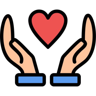 Kalp bağışı. Basit resimleme