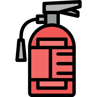 Gaz ikonu. Web için vektör vektör simgelerinin özet çizimi