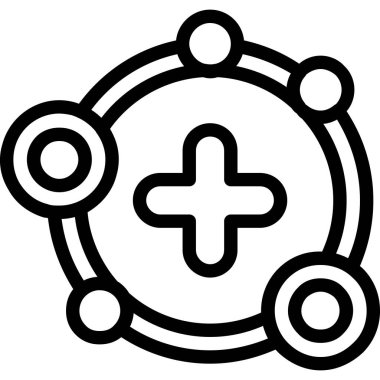 Vektör illüstrasyonu, simge ögesi arkaplanı