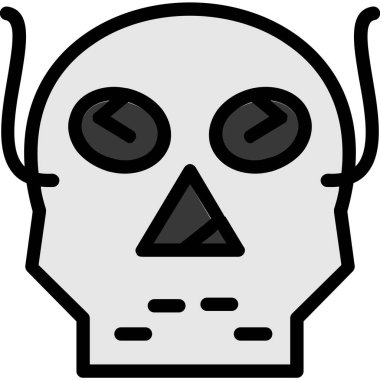 kafatası iskelet simgesi