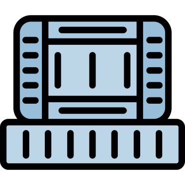 ağ web simgesi basit illüstrasyon