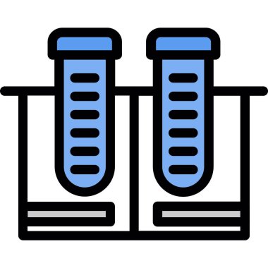Tüp vektör satırı simgesi