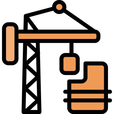 Mimari ev simgesi taslak biçiminde