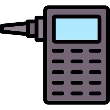 kie walkie talkie simgesi, özet biçimi