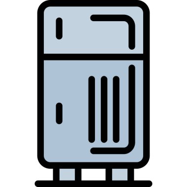 Daha serin. Web simgesi basit illüstrasyon