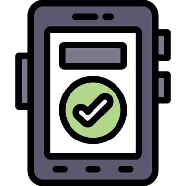 Mobil simgeyi kontrol et