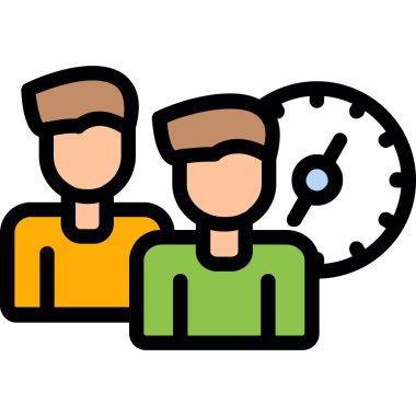 takım toplantı vektör simgesi