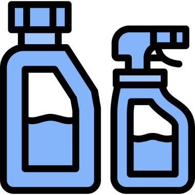 Şişe. Web simgesi basit illüstrasyon