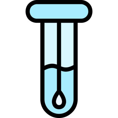 sıcaklık termometre simgesi renk dış hat vektörü